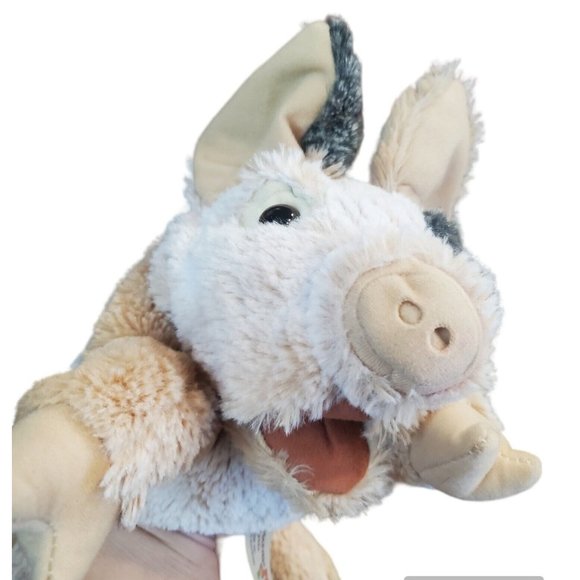 Folkmanis Grunting Pig 14" Plush Full Body Hand Puppet With Sound Effects - Picture 4 of 11